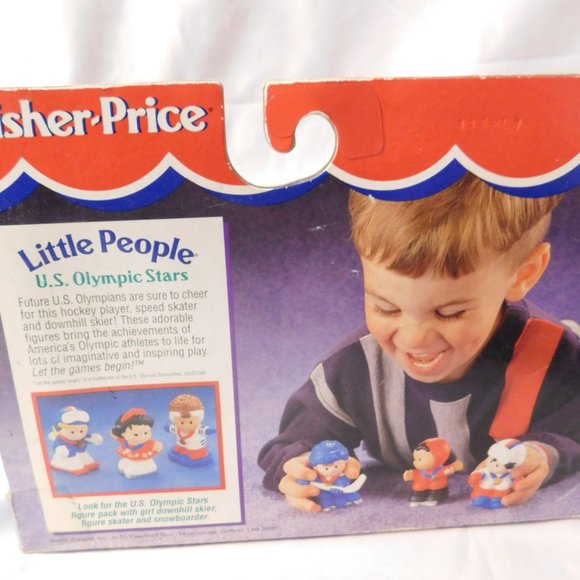 FISHER PRICE LITTLE PEOPLE USA OLYMPIC STARS LIMITED EDITION - Picture 4 of 7